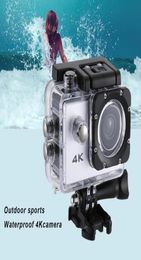 Camera 4K 2.0 Inch LCD Sn Diving 30m Waterproof Cam Extreme Sports DV 1080p Motorcycle Car Outdoor Masks6737378