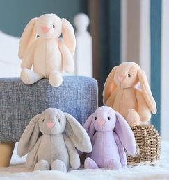 Easter Bunny 12inch 30cm Plush Filled Toy Creative Doll Soft Long Ear Rabbit Animal Kids Baby Valentines Day Birthday Gift1217939