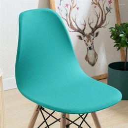 Chair Covers Cover Elastic Knitting Seat Spandex Solid Colour Dust-Proof Oil-Proof Living Room Bar Decoration Colorf