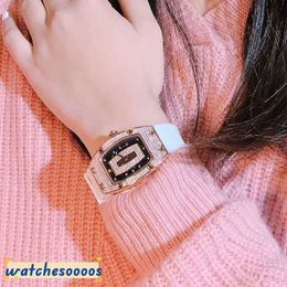 Luxury Watches Mechanical watch Swiss Movement Highquality New wrist Fashion Light Female Diamond Set Large Dial Magnificent Top Ten Brands rm007 A