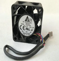 For Delta THA0412AD 4cm 4020 DC 12v 060A fan dual ball bearing high air flow 404020mm1400450