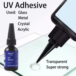 Powerful UV Glue Super Strong Adhesive Lamp Wood Glasses Tempered Metal Steel Plastic Acrylic Plastic Repair Oily Cyanoacrylate