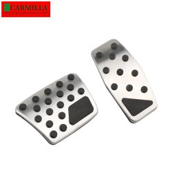 AT Car Pedals for Fiat 500x 500 X 2014-2021 for Jeep Compass 2017-2020 Renegade 2015-2021 Gas Brake Rest Foot Pedal Cover