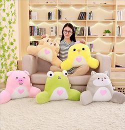 Cartoon Pillow Back Cushion with Arm Support Bed Reading Rest Waist Chair Car Seat Sofa Rest Lumbar Cushion6758246