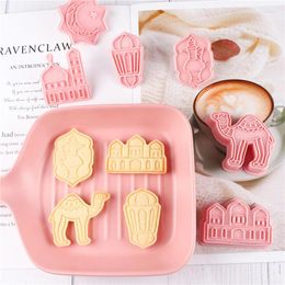 Baking Moulds Eid Mubarak Biscuit Mold Cookie Cutters DIY Tools Ramadan Decoration For Home Al Adha 2024 Islamic Muslim Party Decor