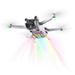 Drones For DJI Mini 3 Pro Landing Gear Foldable LED Lamp Light Flash Night Skid Kit Extended Expansion Drone Mavic Mini/2/SE Air 2 2S