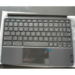 Keyboards NEW Keyboard for Lenovo CTX636F Ideapad Duet Chromebook 10.1 Tablet Bracket Cover Case JP US UK Layout