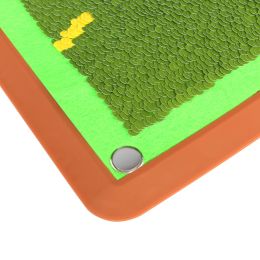 Golf Divot Board-Low Point and Swing Path Trainer-Instant Feedback Golf Swing Trace Pad Anytime Anywhere See Your Swing Path