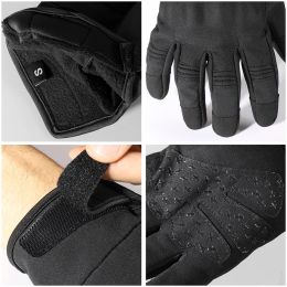 Winter Warm Cycling Full Finger Gloves Touch Screen Sports Outdoor Hiking Tactical Skiing Bicycle Riding Anti-slip Men Women