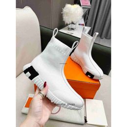 2023s/s Luxury Men High Top Casual Shoes Bouncing Sneakers Technical Suede Goatskin Sports Light Sole Trainers Italy Brands Mens Casual Walking Size38-46