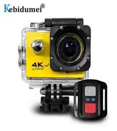 F60F60R Ultra HD 4k WIFI Action Camera 1080p HD 16MP GO PRO Style Helmet Cam 30 Metres Waterproof Sports DV Camera 2103191763148