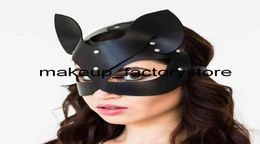 Massage Sexy Women BDSM PU Leather Mask Erotic Bondage Cosplay Fetish Adult 18 Sex Toys for Women Couples Games Rave Sexual Toy Ad9568588