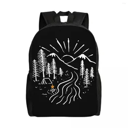 Backpack Camping And River Travel Men Women School Computer Bookbag Mountain College Student Daypack Bags