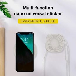 Universal Nano Rubber Pad Mobile Phone Holder Sticker Universal Phone Car Bracket No Trace Multifunctional Fixate Gel Pad