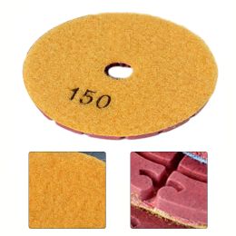 100mm 4inch Diamond Polishing Pads Wet Dry Buff Disc Abrasive For Sanding Marble Granite Concrete Grinding Countertop Stone