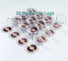 3D Mink Eye Lashes Natural Lash Extensions Artificial False Eyelashes for Makeup Logo3496309