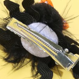 Halloween Spiders Hairpin Stylish Hair Clip Animal Hair Barrettes for Baby Girls Kids Parties Headwear Hair Decorations