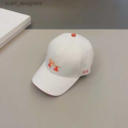 Ball Caps Luxury Designer hat cap new simple baseball cap classic contrast color matching for men and women sunshade hat outdoor leisure good nice Y240409