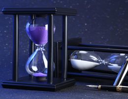 60 Minutes 806 inch Colourful Hourglass Sandglass Sand Clock Timers Wooden Frame Creative Gift Modern Home Decorations Ornaments7681802