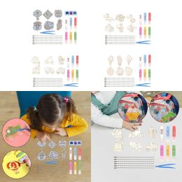 DIY Crystal Paint Arts and Craft Kits Decor Handmade Educational Toys DIY Pendant Kits for Boys Girls Children Adults Kids Gifts