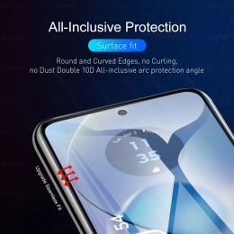 4PCS 999D Curved Soft Hydrogel Film Screen Protector Case For Motorola Moto G54 5G Not Glass Moto Rola G84 5G G14 4G G 14 54 84