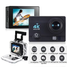 Cameras Action Camera Ultra HD 4K/30fps sports Camera 16MP 170D WiFi Camera 30M Waterproof Helmet Cam Video Recording Cameras Sport DV