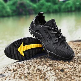 Fitness Shoes 2024 Summer Black Hiking Men Women Non-slip Breathable Mesh Trekking Sneakers Couple High Quality Climbing Sport Shoe Male