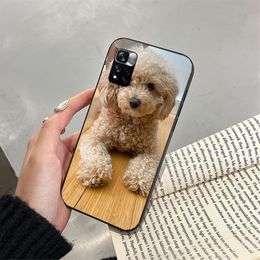 Teddy Dog Phone Case For Xiaomi Redmi note 13 12 Pro 11S 11 10 Pro 10S 12S Redmi 10 9C 13C Shell