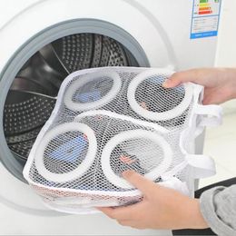 Laundry Bags TDirty Washing Organiser Mesh Care Shoe Travel Storage Bag Anti-deformation Sneakers Protectiver Nets Clothes Cleaing Shoes