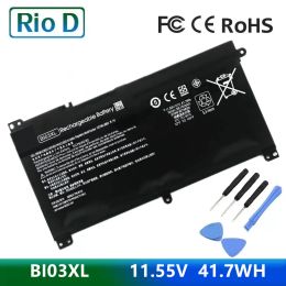 Batteries New BI03XL Laptop Battery for HP Pavilion X360 TPNW118 13U100TU U113TU U169TU HSTNNUB6W Stream 14AX010wm 14AX020wm