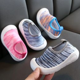 Sneakers Spring Infant Babies Boy Girl Shoes Sole Soft First Walkers Solid Footwear For Newborn Toddler Sneakers 3 Colors Available