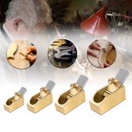 Different size copper Brass convex flat bottom violin Edge planes Planer Woodworking Plane Cutter Manual Push Planing Hand Tool