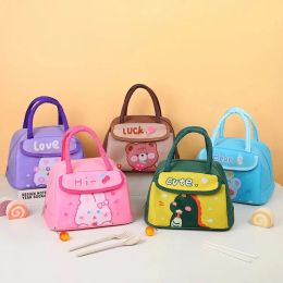 Cute Lunch Bags for Children,Placemats Keep Clean and Hygienic Durable Leakproof Thermal Bag High Capacity for Travel Picnic