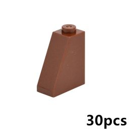 2x1x2 Building Blocks MOC Parts DIY Bricks Bulk Slope 65° Model Compatible with 60481 Educational Technical Parts Toys for Kids