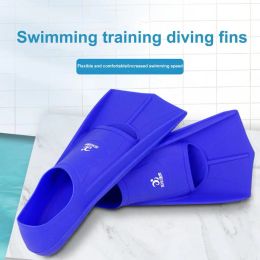Perforated Swim Fins Adult Swim Training Fins Short Blade Flippers for Comfortable Flexible Swim Aid