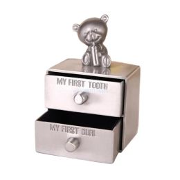 Baby First Tooth and Keepsakes Box Tooth Box Tooth Fairy Holder Dropship