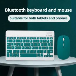 Combos English Wireless Bluetooth Keyboard iPad Touch External Keyboard Wireless Bluetooth Keyboard for Office for Phone Tablet Laptop