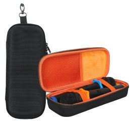 Accessories EVA Hard Cases Microphone Storage Box Protective Pouch Microphone Storage Bags Holders with Inner Pocket Protectors