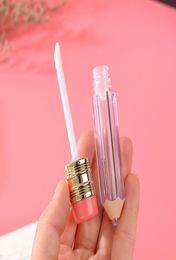 Refillable Bottles 5ml Empty Lip Gloss Tube Container Clear Lip Balm Tubes Pencil Shape Lipstick Fashion Lipgloss Bottles DHL3998913