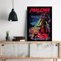 MALENIA BLADE of MIQUELLA MARGIT Video Game Poster Print Canvas Wall Art Painting Pictures for Gamer Room Wall Home Decor Gifts