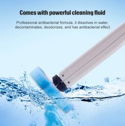 Disposable Toilet Brush Holder Wand Toilet Scrubber Disposable Cleaning Brush 12 Toilet Wand Refill Heads Bathroom Accessories