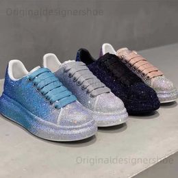 Casual Shoes Womens Sneakers With Sparkles shoes Woman Shoes Luxury Platform Woman-shoes Womens Trainers Rhinestone Fashion Heels Casual T240409