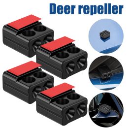 4Pcs Car Forest Driving Deer Repeller Safety Sirens Auto Physical Ultrasonic Animal Warning Whistle Physical Ultrasonic Mini