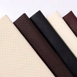 Breathable Self-Adhesive Leather Patch DIY Large Leather Patches for Sofa Couches Furniture Chair Clothing Black Leather Fabric