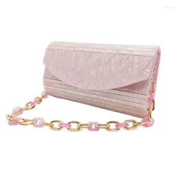 Evening Bags Product Bag Wedding Party Acrylic Patchwork Handbag Shoulder Crossbody Brands Wallets And For Women