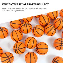 3/4cm Mini Basketball Toys Squeeze Ball Hand Wrist Stress Relief PU Foam Ball Toy For Kid Adult Gift 240326