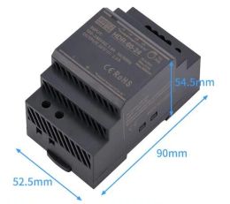 Industrial HDR-15 15W 5V 12V 15V 24V DIN Rail Switching Power Supply