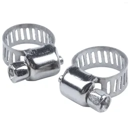 Liquid Soap Dispenser 15 Pcs Stainless Steel 8mm To 12mm Hose Pipe Clamps Clips Fastener