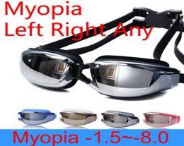 Swimming Glasses Myopia for Men Women Anti Fog Professional Adults Prescription Waterproof Swim Pool Eyewear Optical Diving Goggle4811526