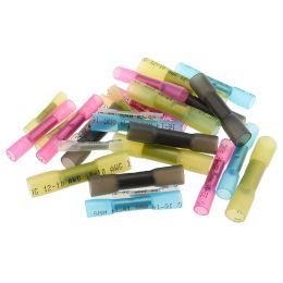 Heat Shrink Butt Wire Connectors Waterproof Insulated Automobile Wire Cable Crimp Terminals AWG 26-10 0.3-6.0mm2